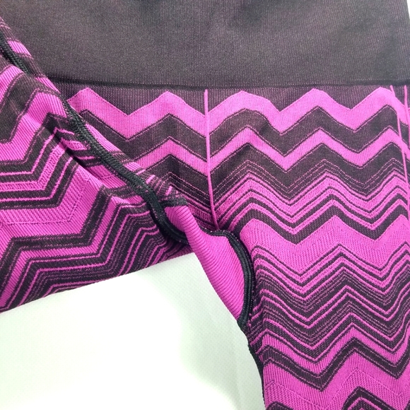 Lululemon Leggings Ebb To Street Pant Heathered Regal Plum Chevron leggins - Picture 6 of 12